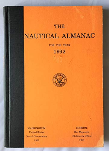 Beispielbild fr The Nautical Almanac for the Year 1992 zum Verkauf von ThriftBooks-Atlanta