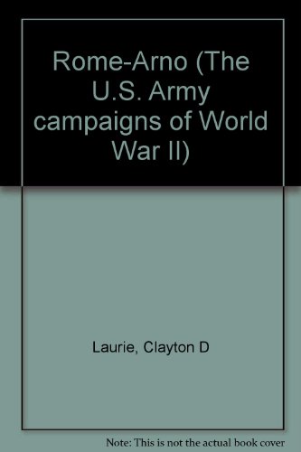 9780160420856: Rome-Arno (The U.S. Army campaigns of World War II)