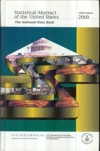 9780160427909: Statistical Abstract of the United States - The National Data Book, 120th Edition 2000