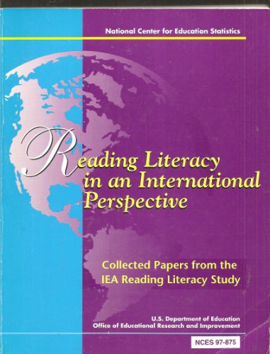 9780160489570: Reading literacy in an international perspective: Collected papers from the IEA Reading Literacy Study