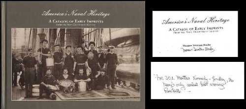 Beispielbild fr America's Naval Heritage: A Catalog of Early Imprints from the Navy Department Library zum Verkauf von SecondSale