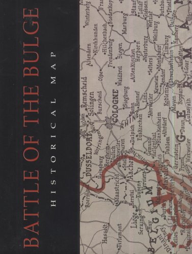 9780160730597: Battle of the Bulge Historical Map