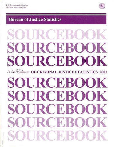 9780160733017: Bureau of Justice Statistics Sourcebook of Criminal Justice Statistics 2003