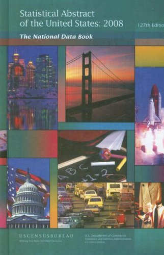 Stock image for Statistical Abstract of the United States 2008 (Hardcover): The National Data Book for sale by Once Upon A Time Books