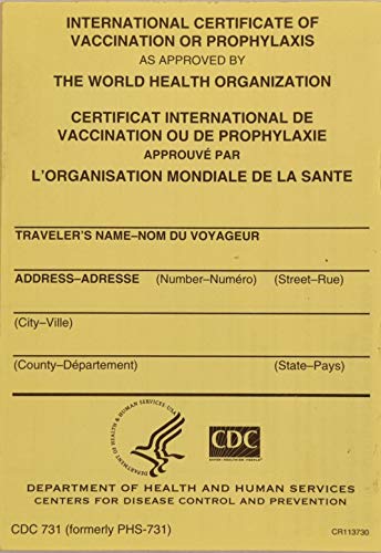 Beispielbild fr International Certificate of Vaccination or Prophylaxis zum Verkauf von Blackwell's
