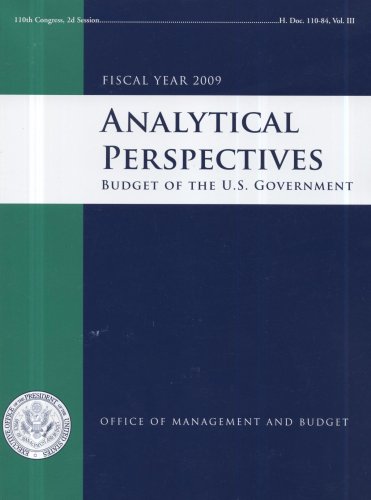 Stock image for Analytical Perspectives: Budget of the United States Government, Fiscal Year 2009 for sale by Solomon's Mine Books