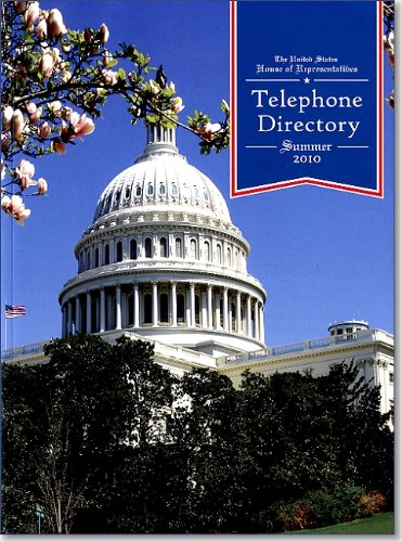 Beispielbild fr United States House of Representatives Telephone Directory, Summer 2010 zum Verkauf von Royal Oak Bookshop