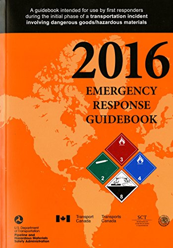 Beispielbild fr 2016 Emergency Response Guidebook zum Verkauf von ThriftBooks-Dallas