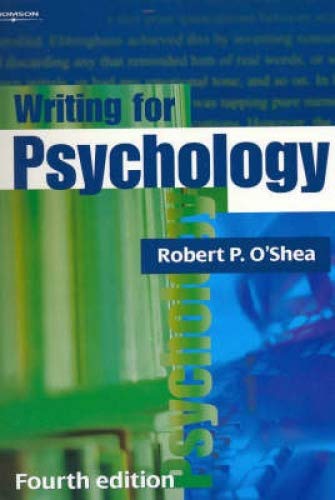 9780170107853: Writing for Psychology: An Introductory Guide for Students