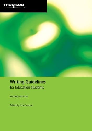 Imagen de archivo de Writing Guidelines for Education Students a la venta por Books Puddle
