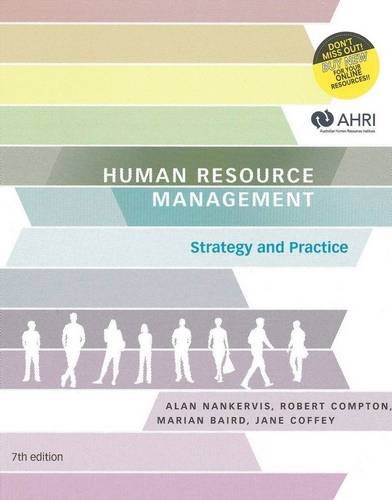 9780170184991: Human Resource Management: Strategy and Practice with Student Resource Access 12 Months