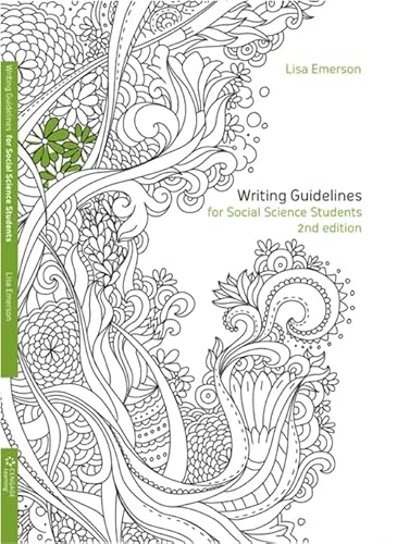 Imagen de archivo de Writing Guidelines Social Sci a la venta por Books Puddle