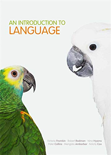 Stock image for An Introduction to Language for sale by Books From California