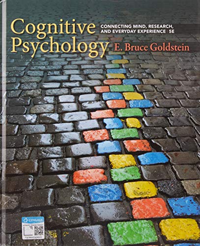 Stock image for Bundle: Cognitive Psychology : Connecting Mind, Research, and Everyday Experience + COGLAB 5, 1 term (6 months) Printed Access Card (Hybrid) for sale by Grand Eagle Retail