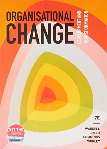 Beispielbild fr Organisational Change zum Verkauf von Revaluation Books