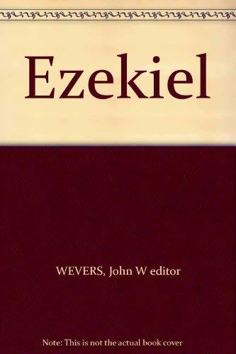 Beispielbild fr Ezekiel zum Verkauf von Better World Books
