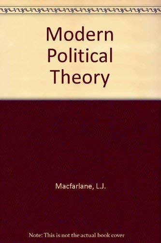 9780171380361: Modern Political Theory