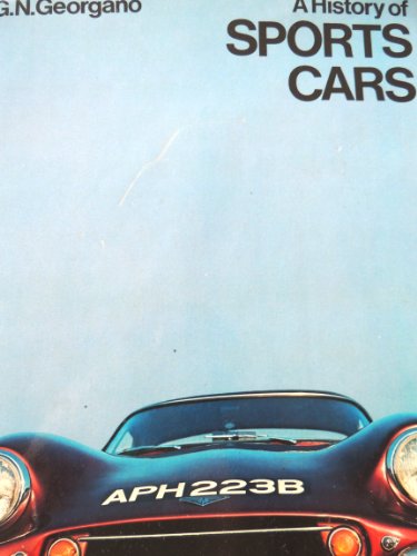 Imagen de archivo de A history OF SPORTS CARS a la venta por Better World Books: West