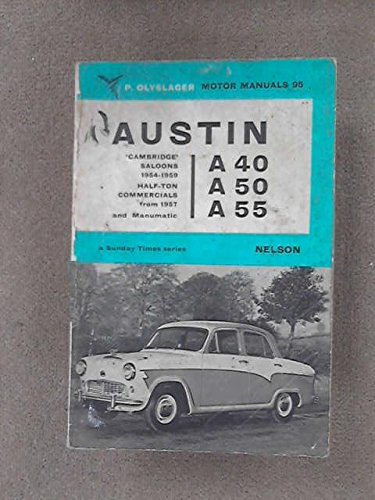 9780171600957: Austin A40, A50, A55 (Olyslager Motor Manuals)