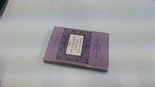 Beispielbild fr NELSON'S MEDIEVAL AND RENAISSANCE LIBRARY: THE MUTABILITIE CANTOS. zum Verkauf von Cambridge Rare Books