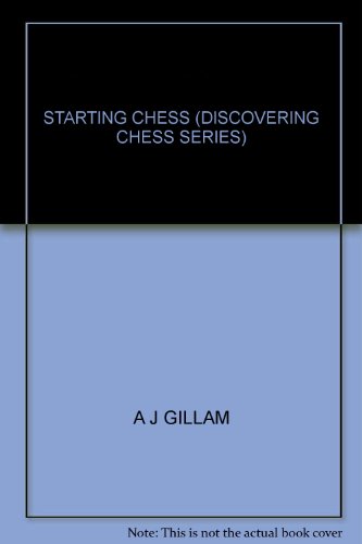 9780173414781: STARTING CHESS (DISCOVERING CHESS SERIES)