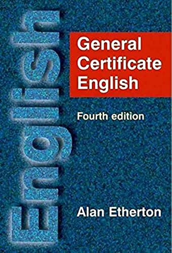 Stock image for General Certificate English - Fourth Edition for sale by HPB-Red