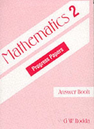 9780174210696: Ans (Bk. 2) (Mathematics Progress Papers)