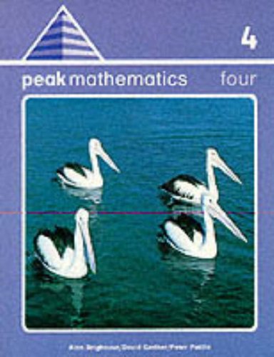 Stock image for PEAK MATHEMATICS: Bk. 4 for sale by Goldstone Books