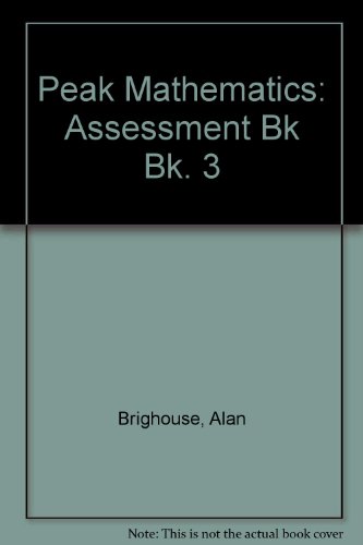 9780174213932: Assessment Bk (Bk. 3) (Peak Mathematics)