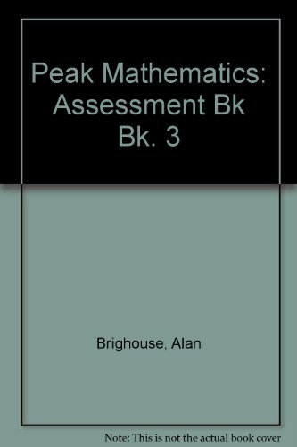 9780174213932: Peak Mathematics: Assessment Bk Bk. 3