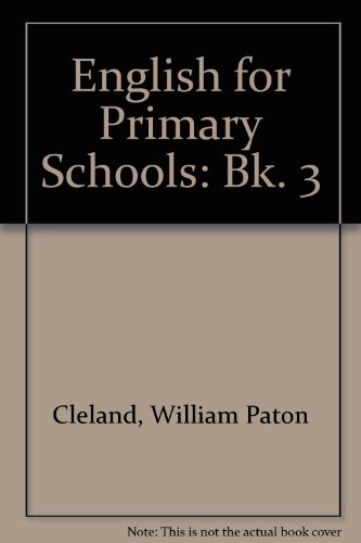 Stock image for English for Primary Schools: Bk. 3 for sale by medimops