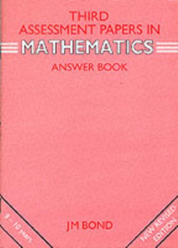 9780174245063: Third Assessment Papers in Mathematics - Answer Book (Mathematics: Assessment Papers)