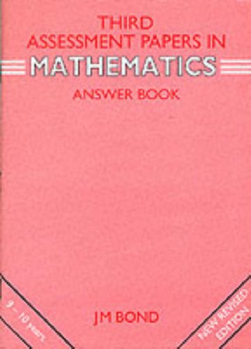 9780174245063: Third Assessment Papers in Mathematics Answer Book