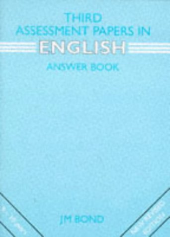 9780174245261: Third Assessment Papers in English Answer Book New Revised Edition (English: Assessment Papers)