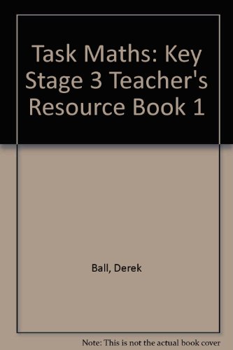 9780174311638: Key Stage 3 (Teacher's Resource Book 1) (Task maths)