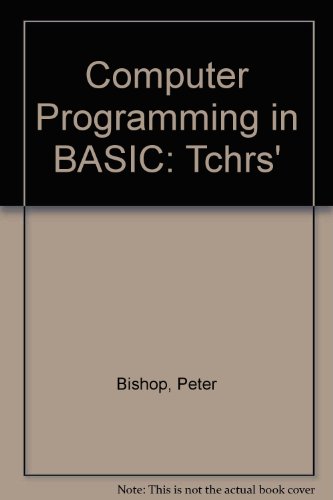 9780174312710: Computer Programming in BASIC: Tchrs'