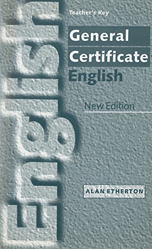 Stock image for General Certificate English - Teachers Key 4th Edition (Paperback) for sale by Iridium_Books