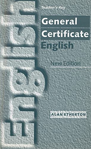 9780174333272: General Certificate English - Teachers Key 4th Edition