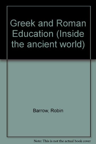 9780174385011: Greek and Roman Education (Inside the Ancient World)
