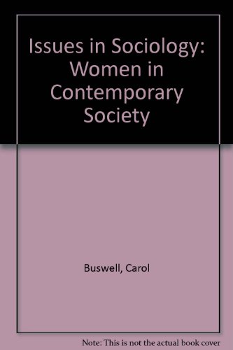 9780174386476: Women in Contemporary Society (Issues in sociology)