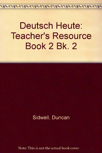 9780174391074: Teacher's Resource Book 2 (Bk. 2) (Deutsch Heute)