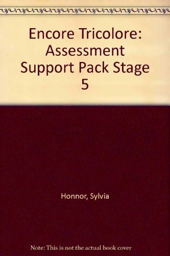 9780174399346: Assessment Support Pack (Stage 5) (Encore Tricolore)
