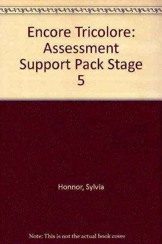 9780174399346: Encore Tricolore: Assessment Support Pack Stage 5