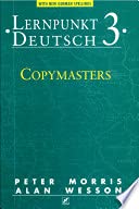 9780174402602: Lernpunkt Deutsch: 3 Copymasters (Lernpunkt)