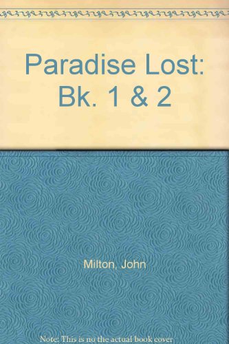 9780174441335: Paradise Lost: Bk. 1 & 2