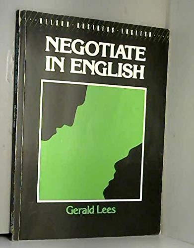 Beispielbild fr Negotiate in English: Students Book and Teachers Book zum Verkauf von Ammareal