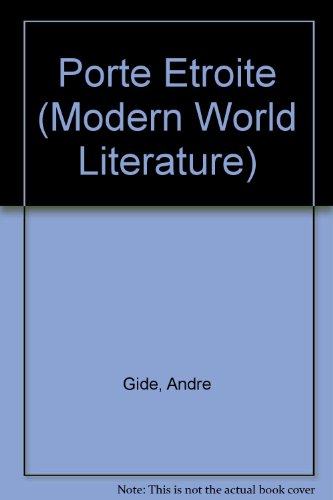 9780174444756: Porte Etroite (Modern World Literature S.)