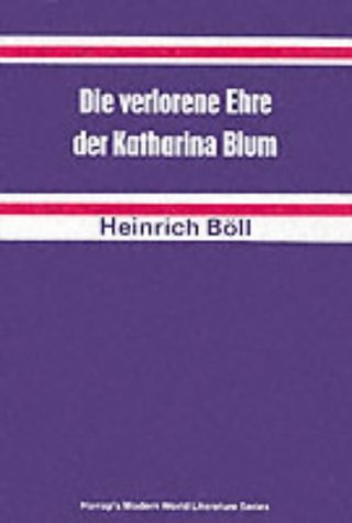 Stock image for Lost Honour of Katharina Blum (German literary texts) for sale by WorldofBooks