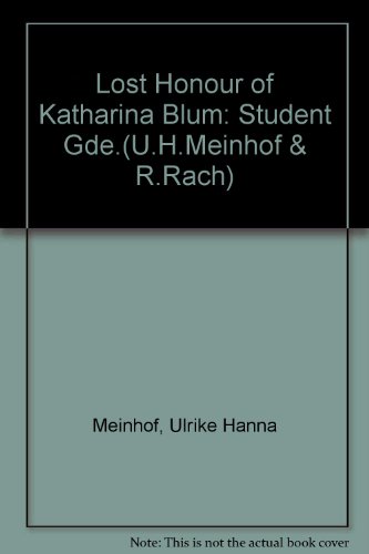 Lost Honour of Katharina Blum (German Edition) (9780174446408) by Heinrich BÃ¶ll