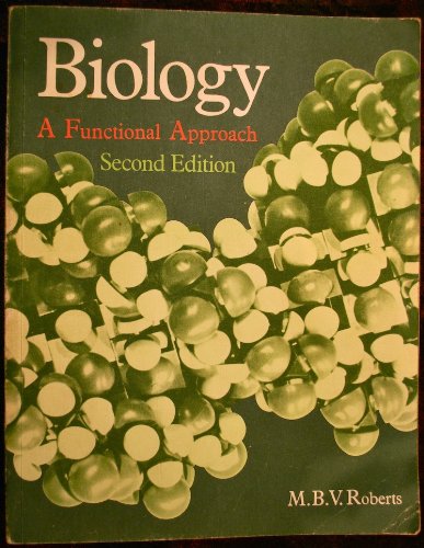 Imagen de archivo de Biology: A Functional Approach a la venta por WorldofBooks